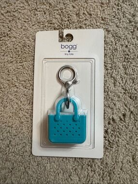 Bogg Tiny Tote Keychain - Turquoise